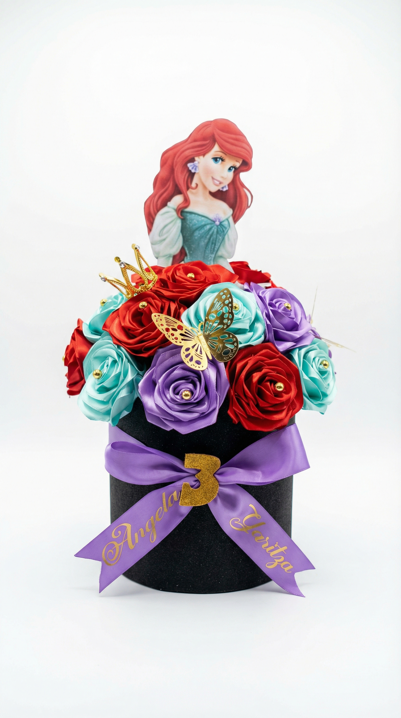 Ramo de flores con tematica 